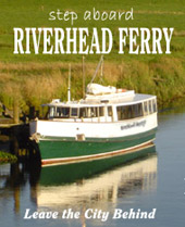 The Riverhead Ferry is able to go further inland than other charter boats on all river way voyages. Call (09) 376 0819 or email info@riverheadferry.co.nz to make an enquiry or to book your trip.
